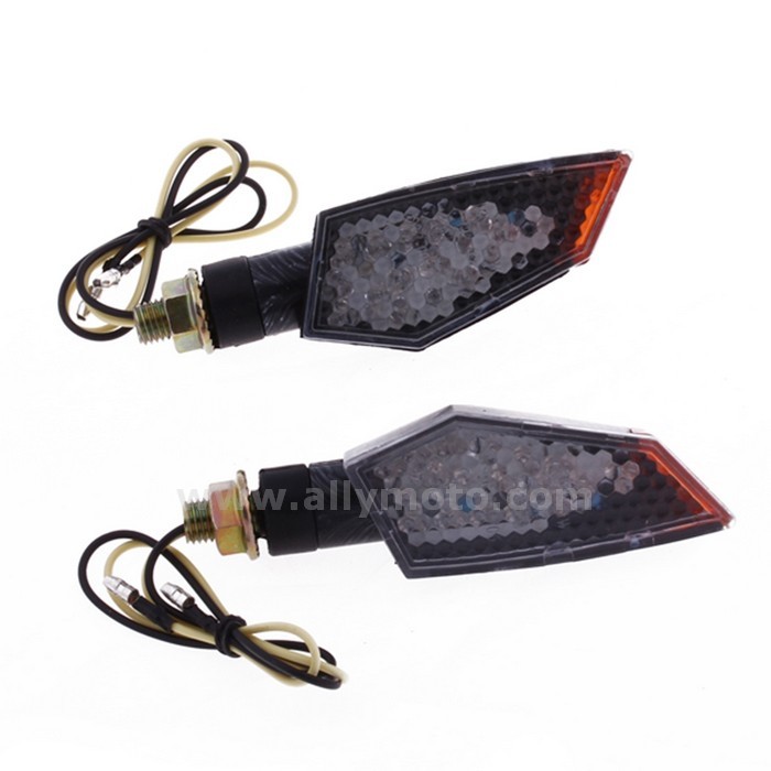 29 2X Yellow 18 Led Turn Signal Indicator Light Lamp